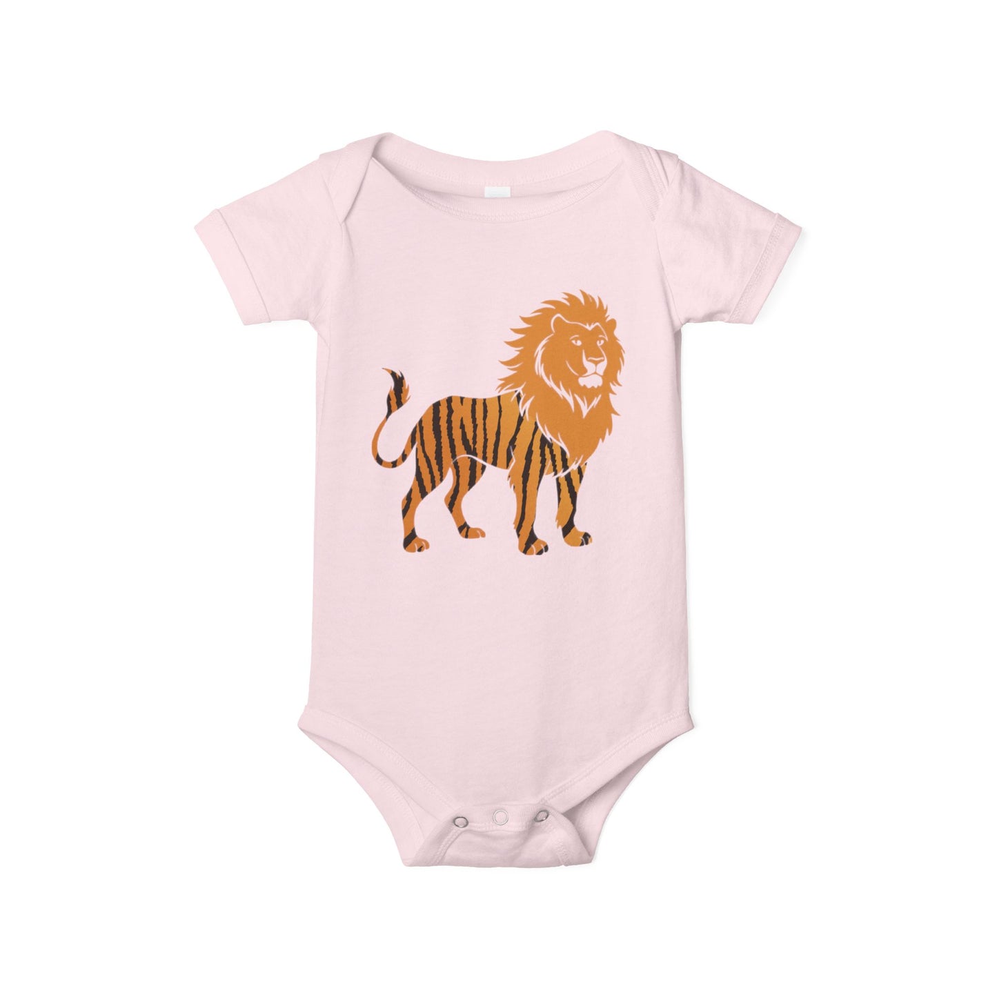 Cute Full Lion Infant One Piece - Adorable Baby Bodysuit for Newborns