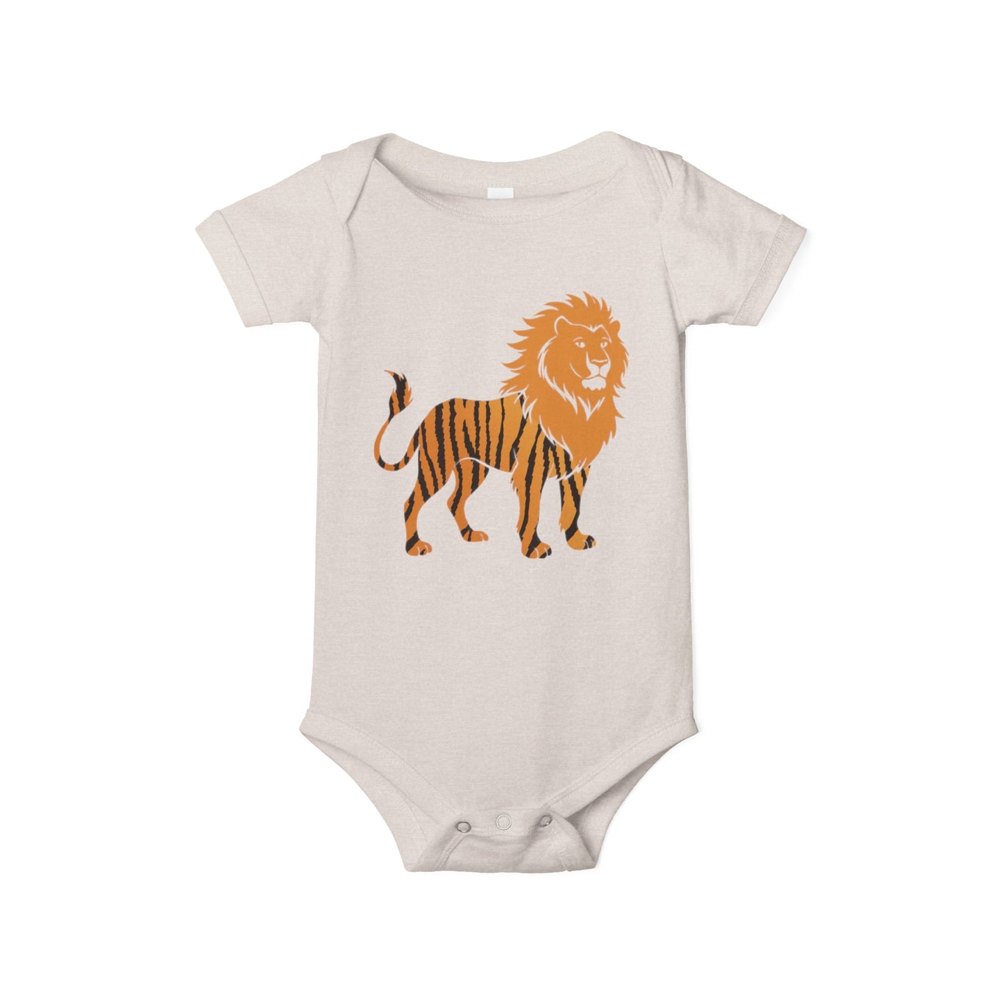 Cute Full Lion Infant One Piece - Adorable Baby Bodysuit for Newborns