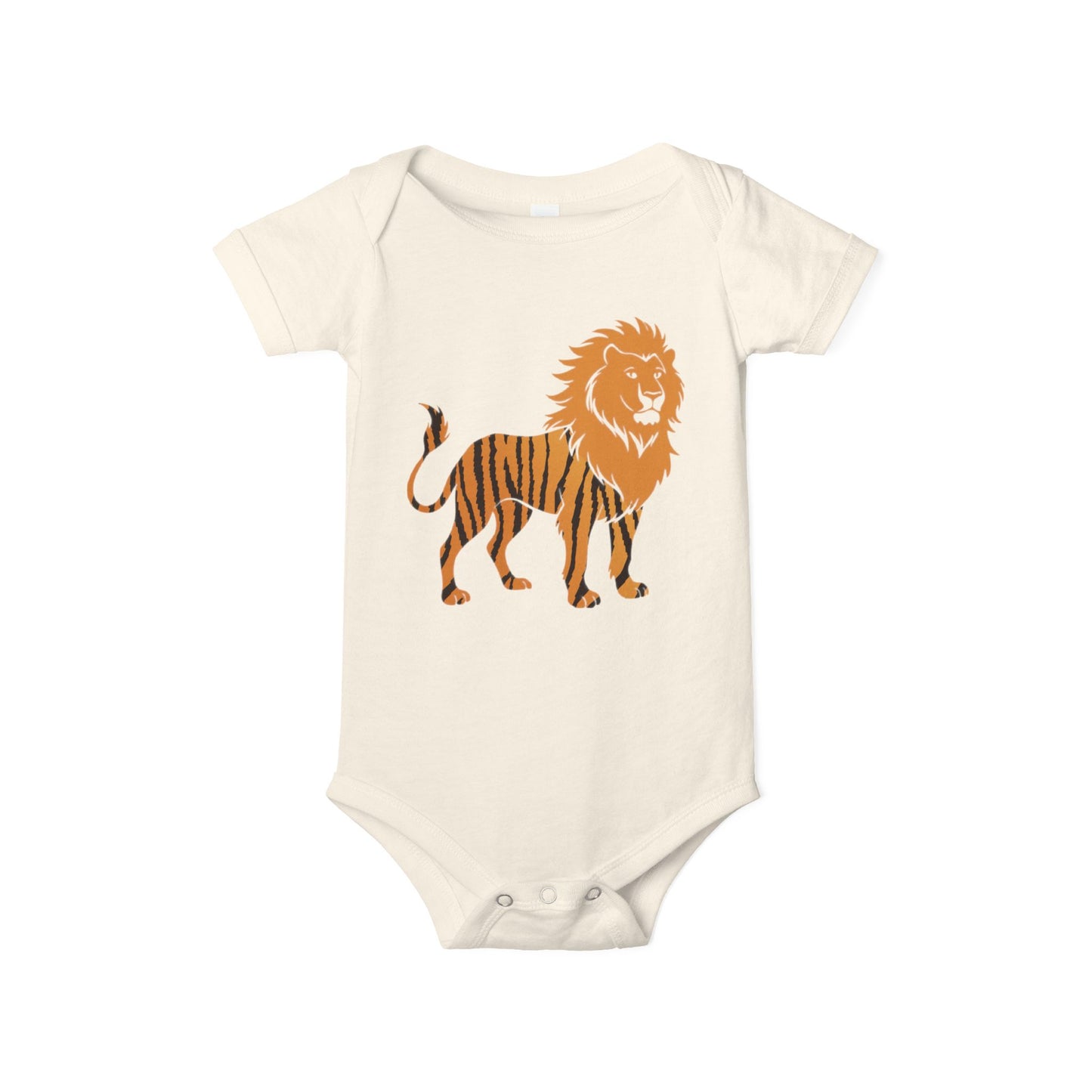 Cute Full Lion Infant One Piece - Adorable Baby Bodysuit for Newborns