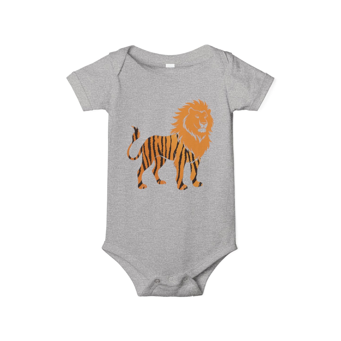 Cute Full Lion Infant One Piece - Adorable Baby Bodysuit for Newborns