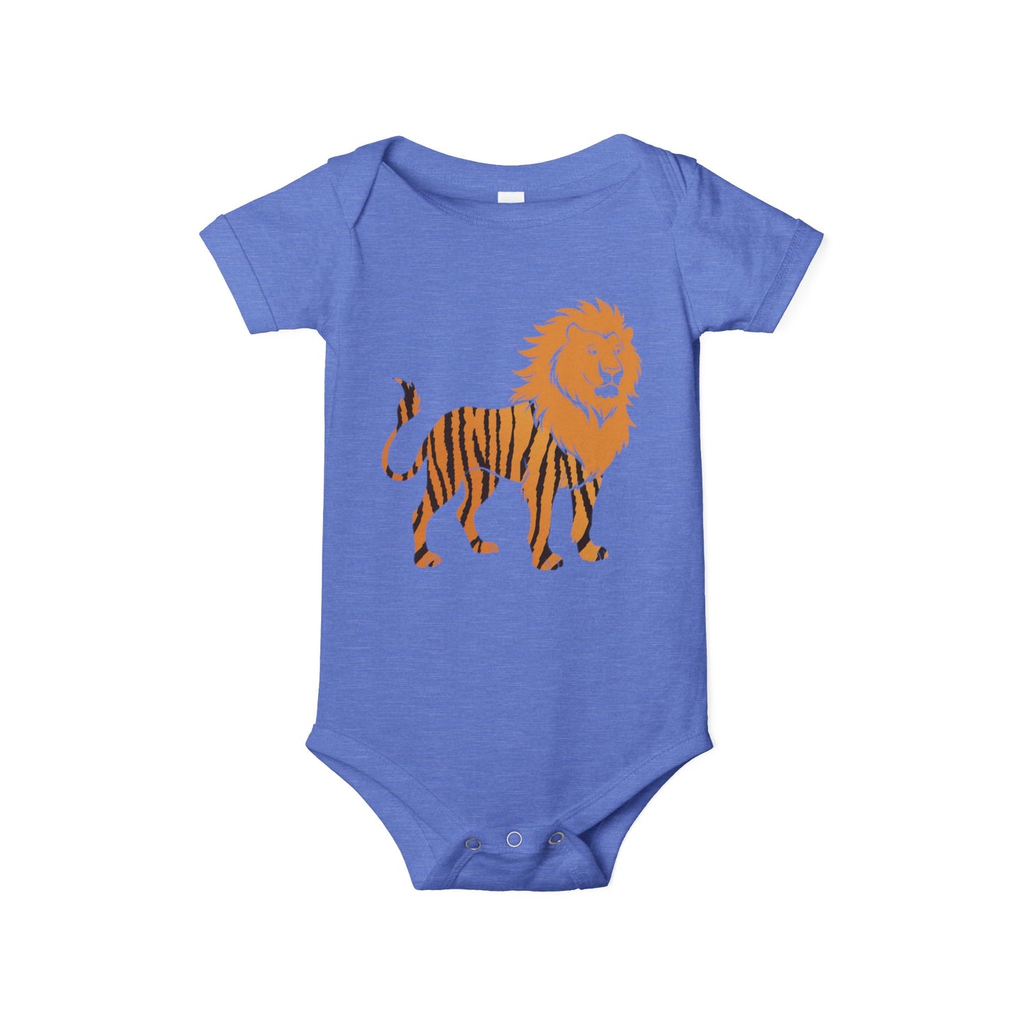 Cute Full Lion Infant One Piece - Adorable Baby Bodysuit for Newborns