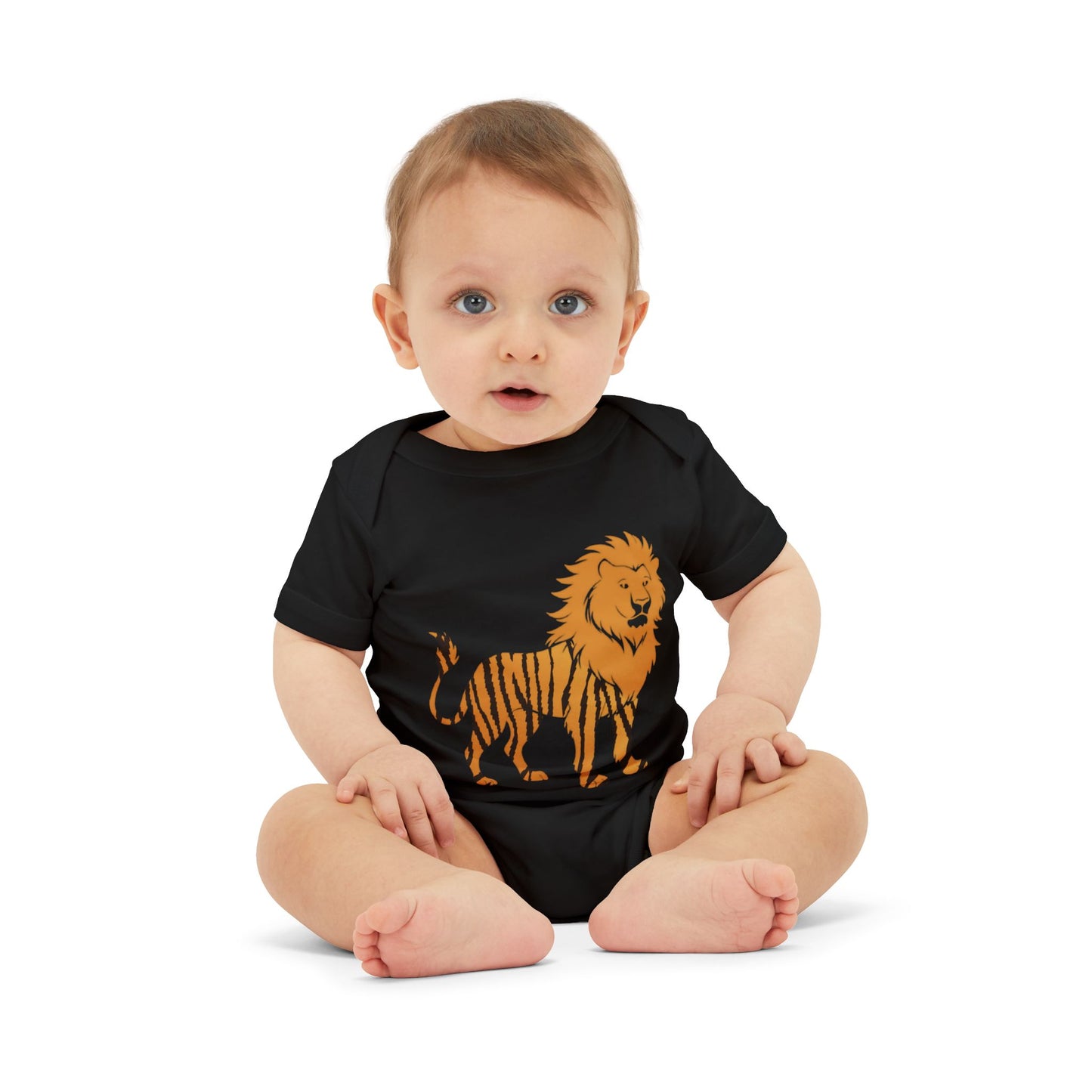 Cute Full Lion Infant One Piece - Adorable Baby Bodysuit for Newborns