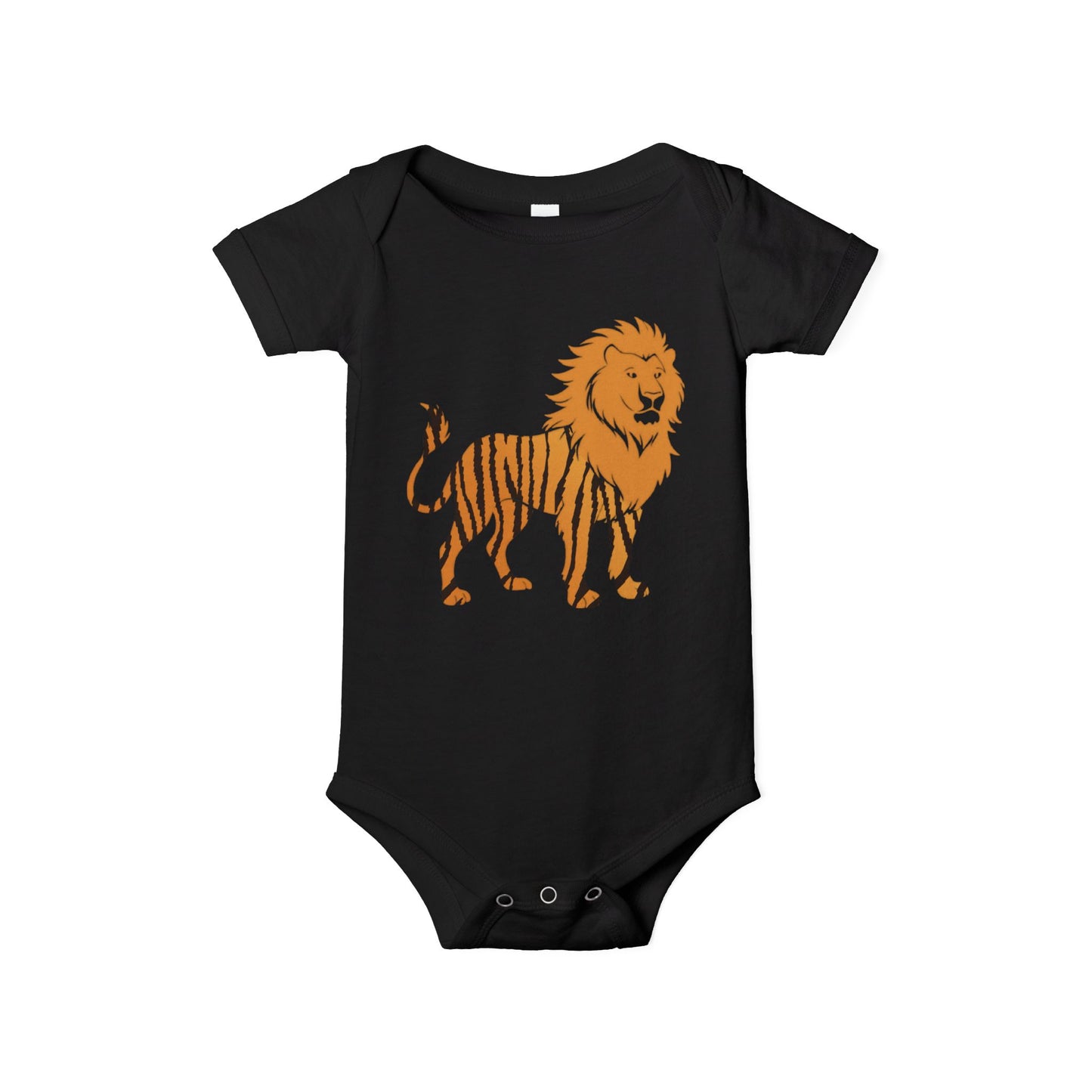 Cute Full Lion Infant One Piece - Adorable Baby Bodysuit for Newborns