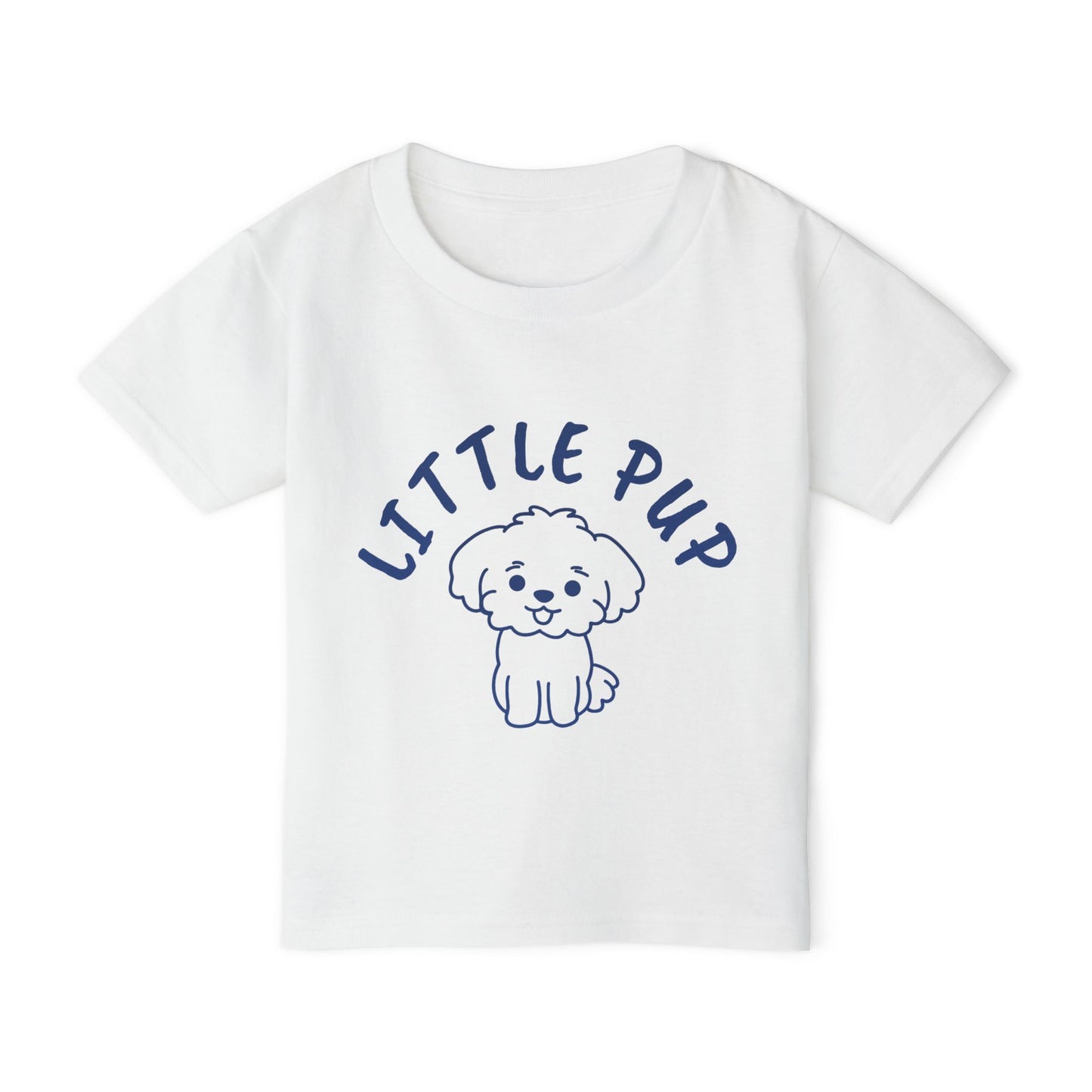 Cute Toddler T-Shirt - 'Little Pup' Design for Dog Lovers
